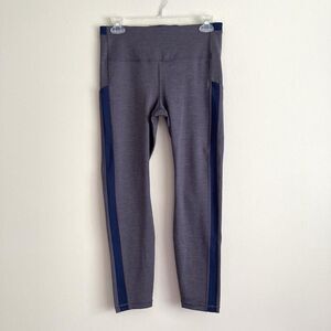 Athleta Leggings Womens Medium Purple Ultimate Stash Pocket 7/8 Tight Yoga Gym